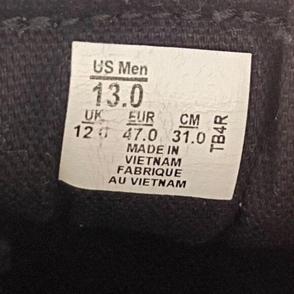 Vans Atwood Mens Black Canvas Sneakers 13 Skater Skateboarding - Picture 7 of 12